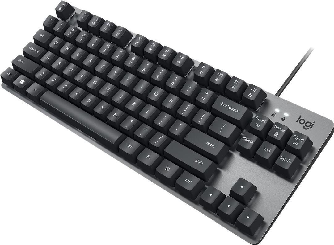 Logitech K835 TKL Mechanische Tastatur USB Graphit/Slate Grey