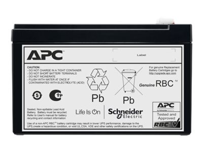 APC Replacement Battery Cartridge #177 Schwarz