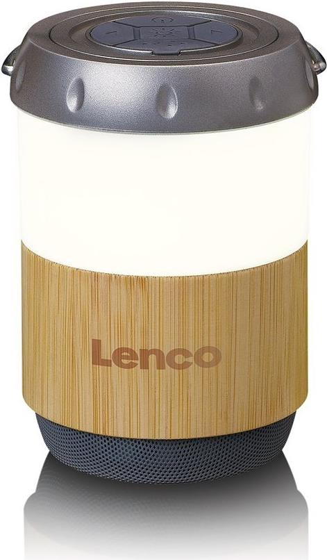 Lenco BTL-030BA - LED-Laterne mit IPX4 und integriertem 3W Bluetooth®-Lautsprecher (BTL-030BA)