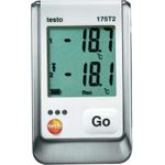 TESTO 175 T2 Temperatur-Datenlogger, Messschreiber, 1 Mio Messwerte, -35 bis +55 °C intern -40 bis + (0572 1752)