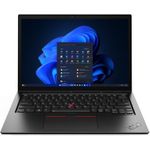 Lenovo ThinkPad 21LM001TGE laptop Intel Core Ultra 7 155U Hybrid (2-in-1) 33,8 cm (13.3") Touchscreen WUXGA 16 GB LPDDR5-SDRAM 512 GB SSD Wi-Fi 6E (802.11ax) Windows 11 Pro Schwarz (21LM001TGE)