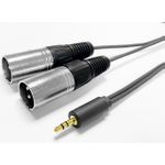 VivoLink CABLE to 2 x XLR male (PROMJXLRS5)