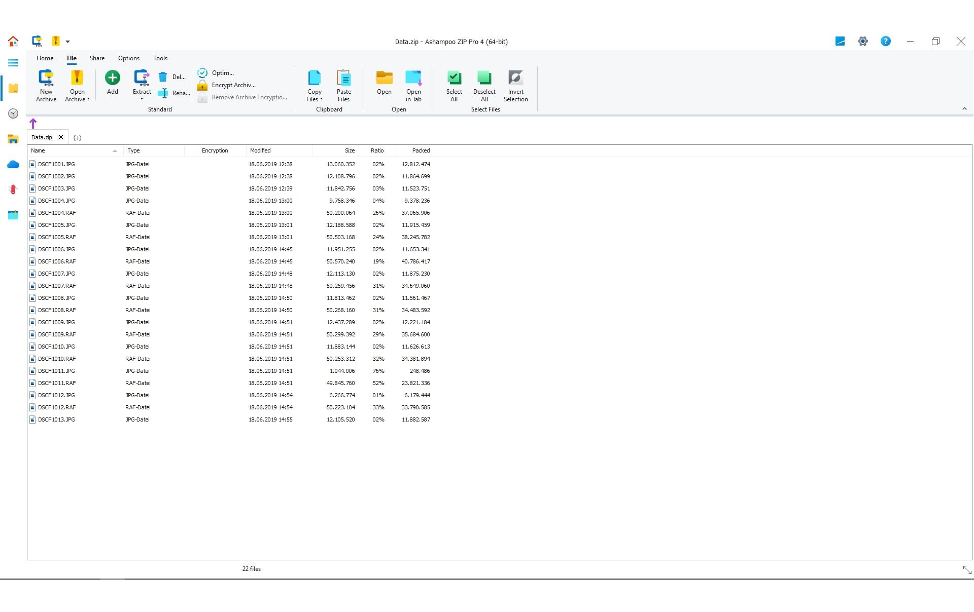 Ashampoo ZIP Pro 4 Vollversion Download Windows Deutsch