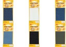 KLEIBER Jeans-Bügelflicken, 170 x 150 mm, hellblau Material: 100% Baumwolle, zum Ausbessern und Verstärken von - 1 Stück (34204)