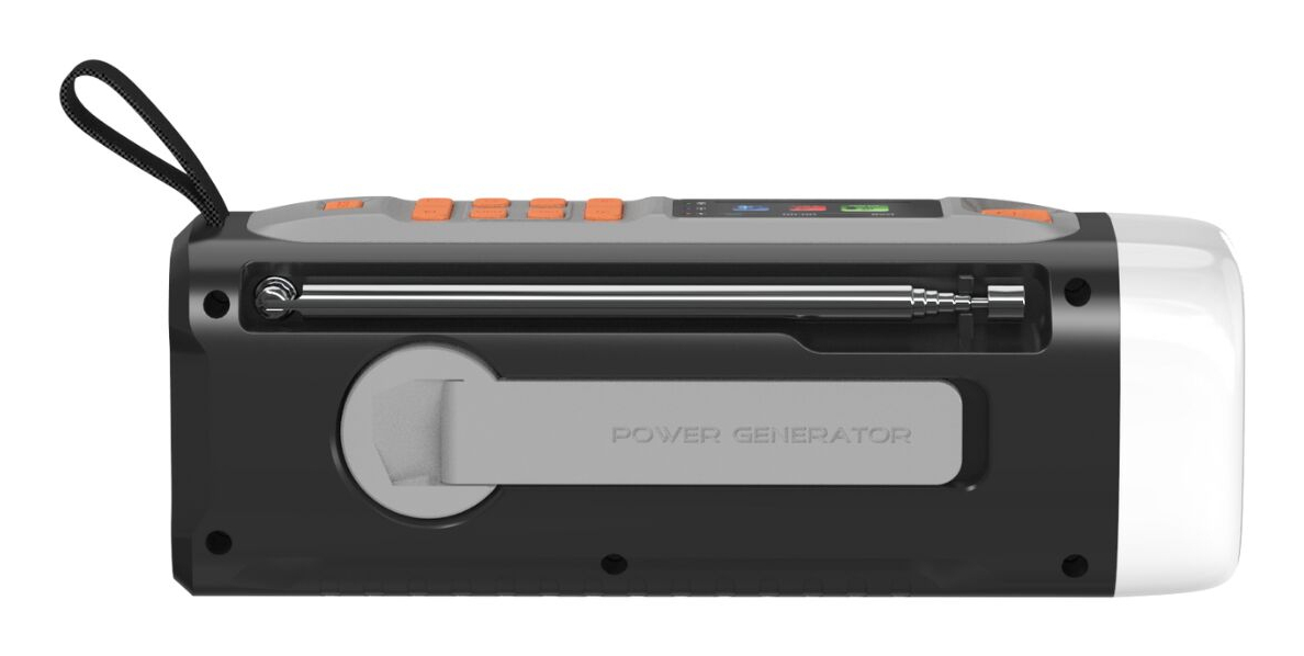 Marmitek RESQ 200 Outdoor-Radio DAB/DAB+/FM Bluetooth Solarpanel 4500 mAh Schwarz