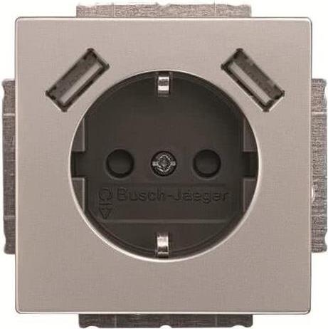 BJ 20 EUCB2USB-866 SCHUKO-/2x USB-Steckdose (2CKA002011A6283)