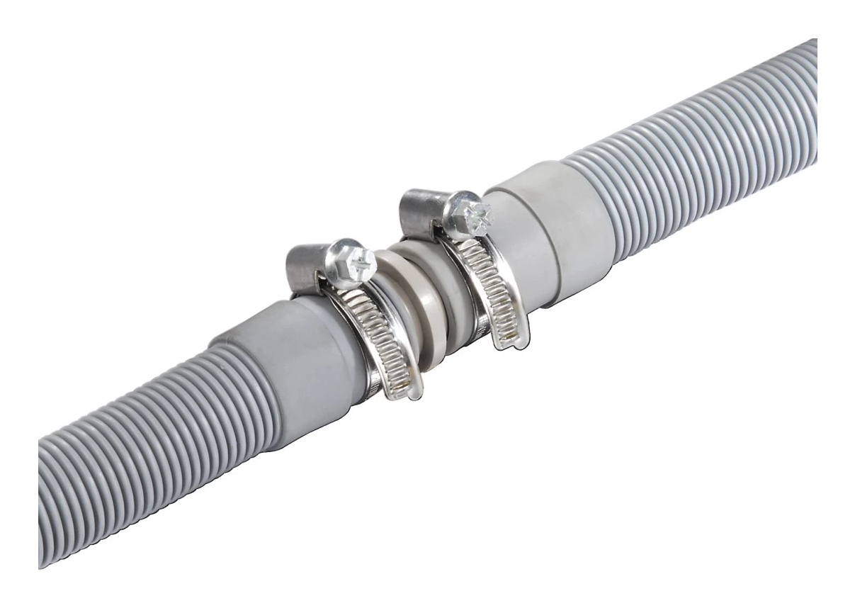 Xavax Ablaufschlauchverbinder Ø 20 mm Grau