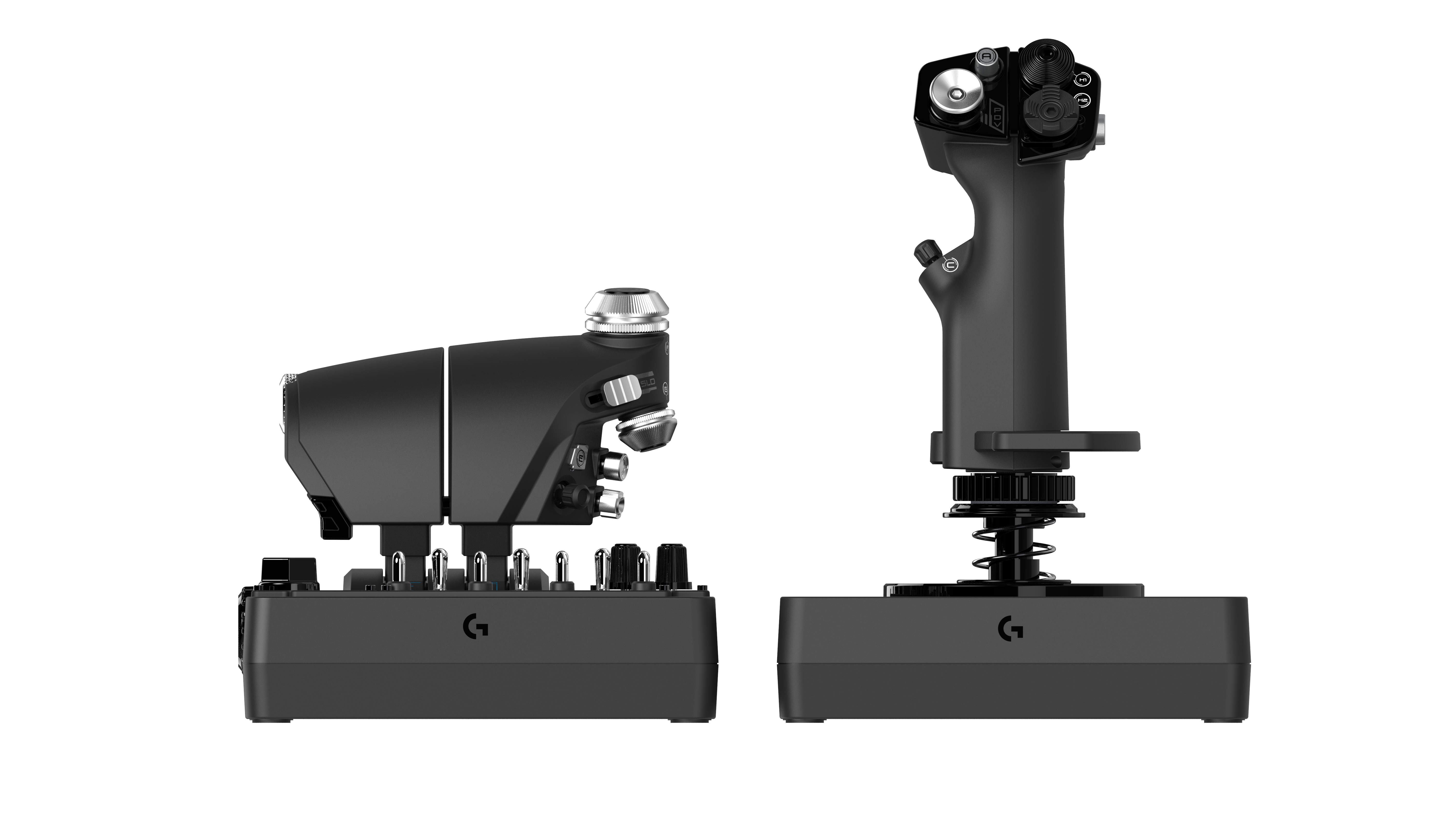 Logitech Saitek Pro Flight X56 Rhino H.O.T.A.S. USB 2.0 Schwarz