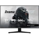 Iiyama G-Master G2741QSU-B1 Black Hawk Gaming-Monitor 68.6 cm (27 Zoll), schwarz (matt), QHD, IPS, HDMI, DP, G-Sync komp., USB-Hub, 144Hz Panel (G2741QSU-B1)
