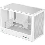 Deepcool CH260 WH Micro-Tower Gehäuse weiß Micro-ATX Tempered Glass hoher Airflow (R-CH260-WHNGM0-G-1)