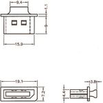 Delock Dust Cover for Displayport (64025)