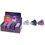 FABER-CASTELL Einfachspitzdose SLEEVE MINI Flow Edition mit Spänbehälter für leichtes und sauberes Spitzen, mit - 12 Stück (182776)