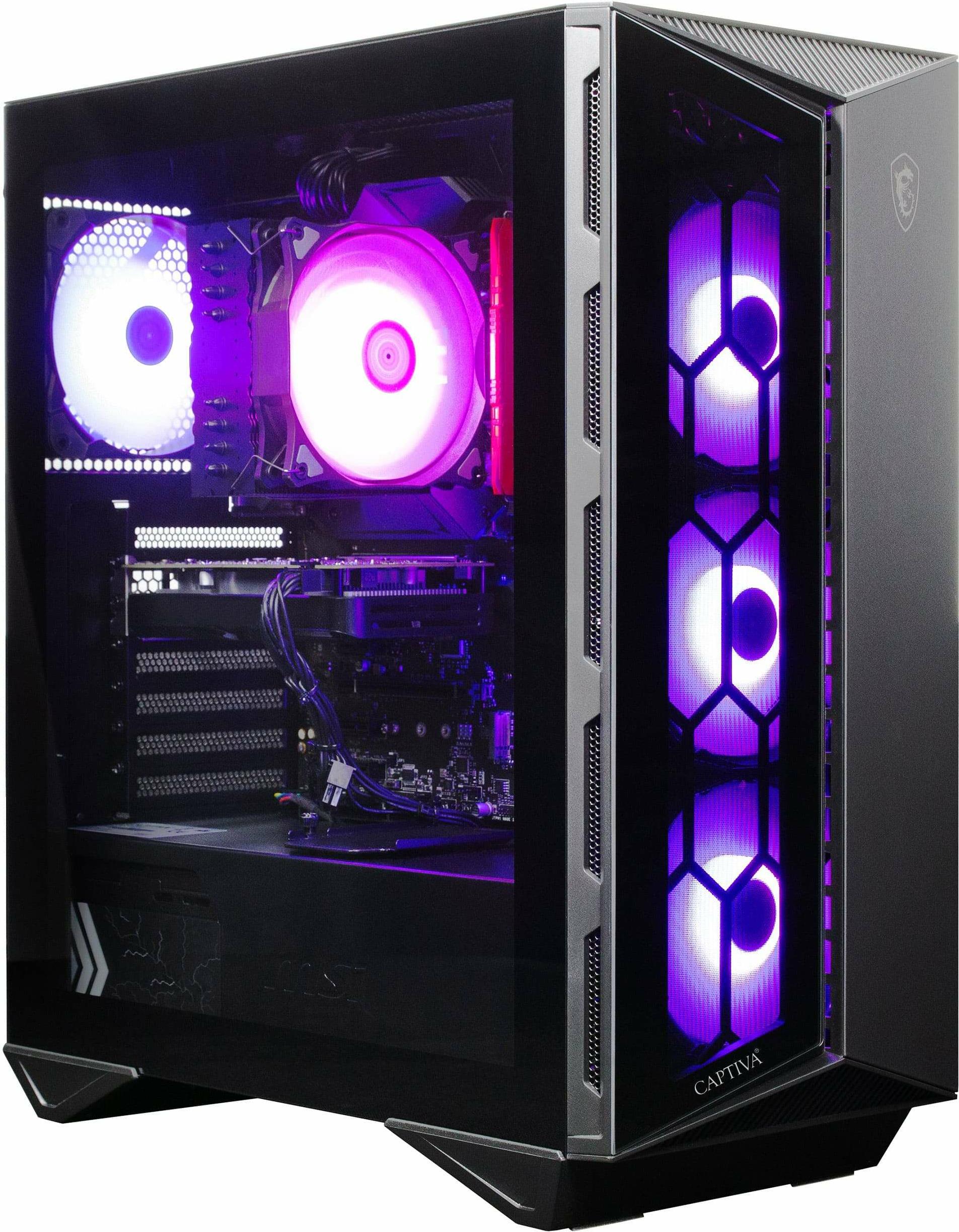 CAPTIVA Advanced Gaming R77-908 AMD Ryzen™ 5 32 GB DDR5-SDRAM 1 TB SSD NVIDIA GeForce RTX 4060 (77908)