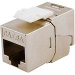 Equip Keystone Jack geschirmt Cat.6A Werkzeugf.Metall 8erSet (767223)