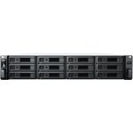 Synology RackStation RS2423RP+ NAS Rack (2U) Ryzen Embedded V1780B 8 GB DDR4 48 TB HDD DiskStation Manager Schwarz (RS2423RP+ + 12X HAT3300-4T)