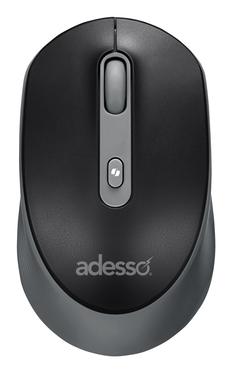 Adesso iMouse A30B Funkmaus Optisch 1200 DPI 4 Tasten Schwarz-Grau