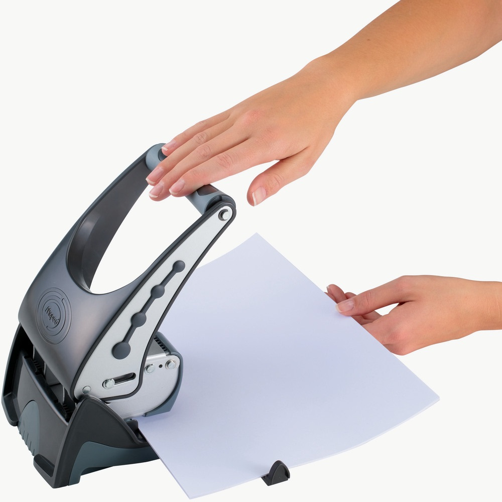 Maped Easy 65 Locher, 70 Blatt, 2-Loch, Metall, Anthrazit