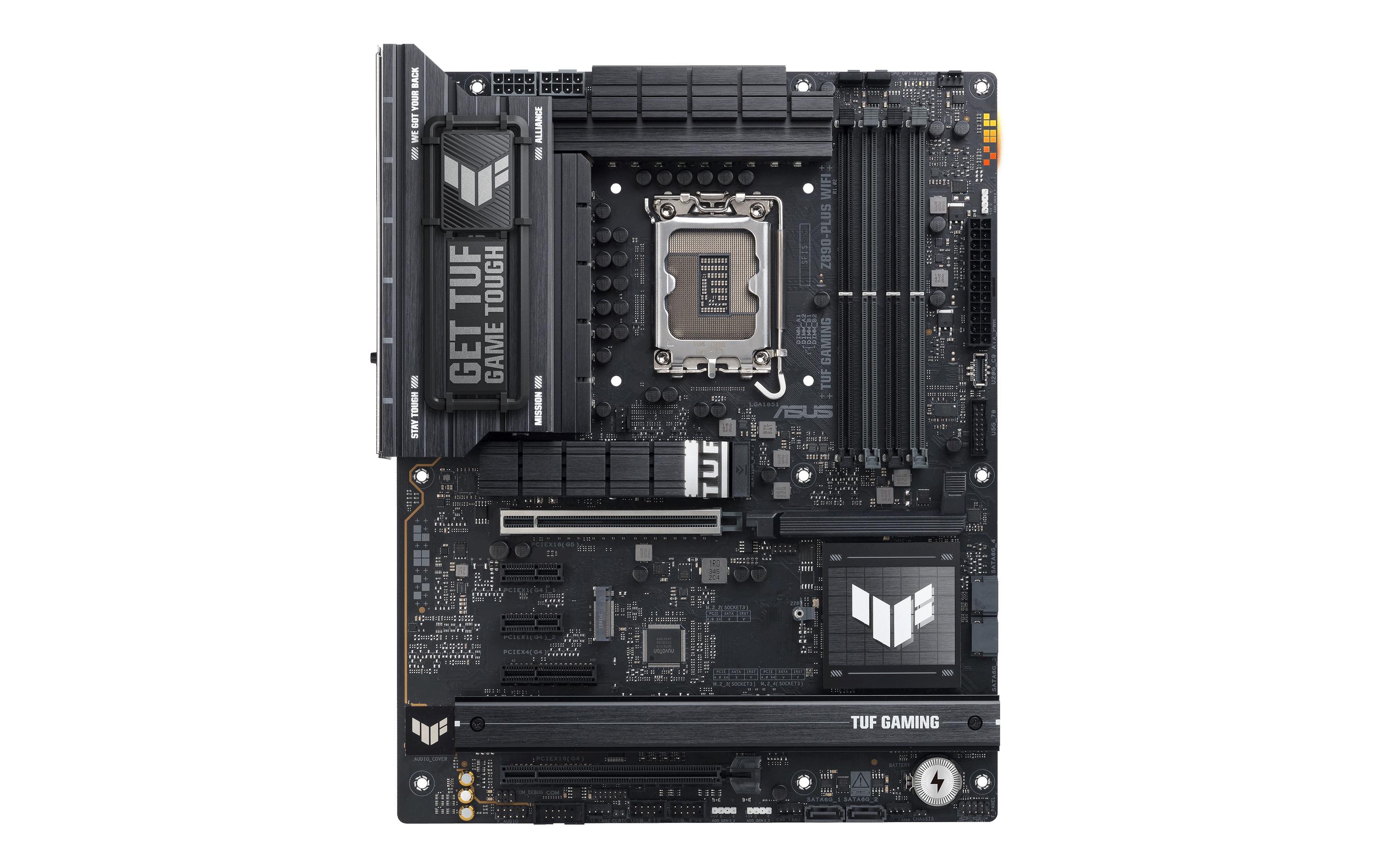 ASUS TUF Gaming TUF GAMING Z890-PLUS WIFI ATX Intel Z890 LGA1851 Schwarz