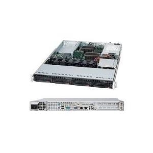 Supermicro SuperServer 6016T-NTF 1U Rack Server Schwarz