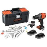 18-V-Bohrschrauber BCD383D2TA BLACK+DECKER (BCD383D2TA)
