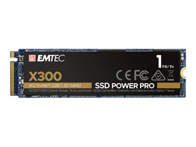 EMTEC Power Pro X300 1 TB M.2 2280 PCIe 3.0 x4 NVMe SSD