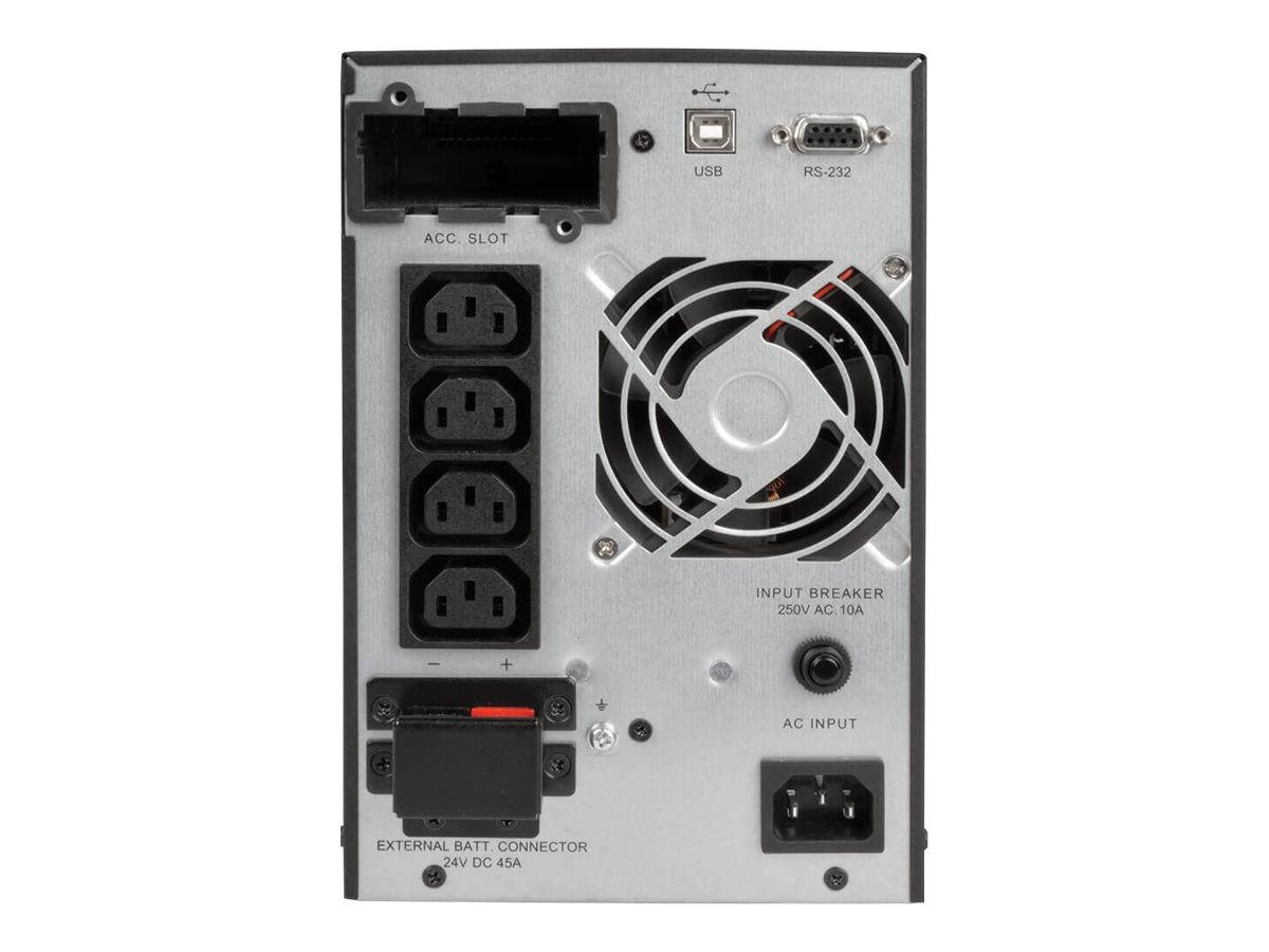 Tripp Lite SmartOnline SUINT1000XLCD 1000 VA 900 W Doppelwandler (Online) Schwarz