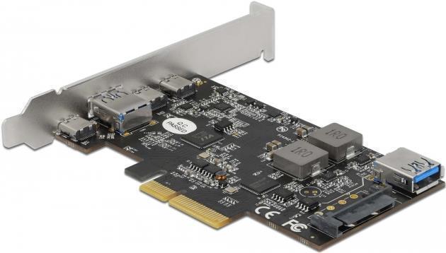 Delock USB-Adapter PCIe 3.0 x4 Low-Profile (90060)