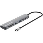 Manhattan Dockingstation - USB-C 3.2 Gen 1 (190442)