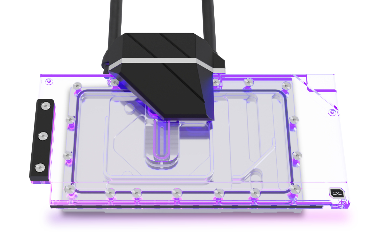 Alphacool Eiswolf 2 AIO 360mm All-in-One-Flüssigkeitskühler Schwarz, Transparent