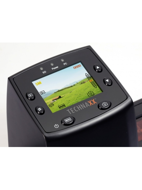 Technaxx DigiScan DS-02 Film-/Dia-Scanner Schwarz