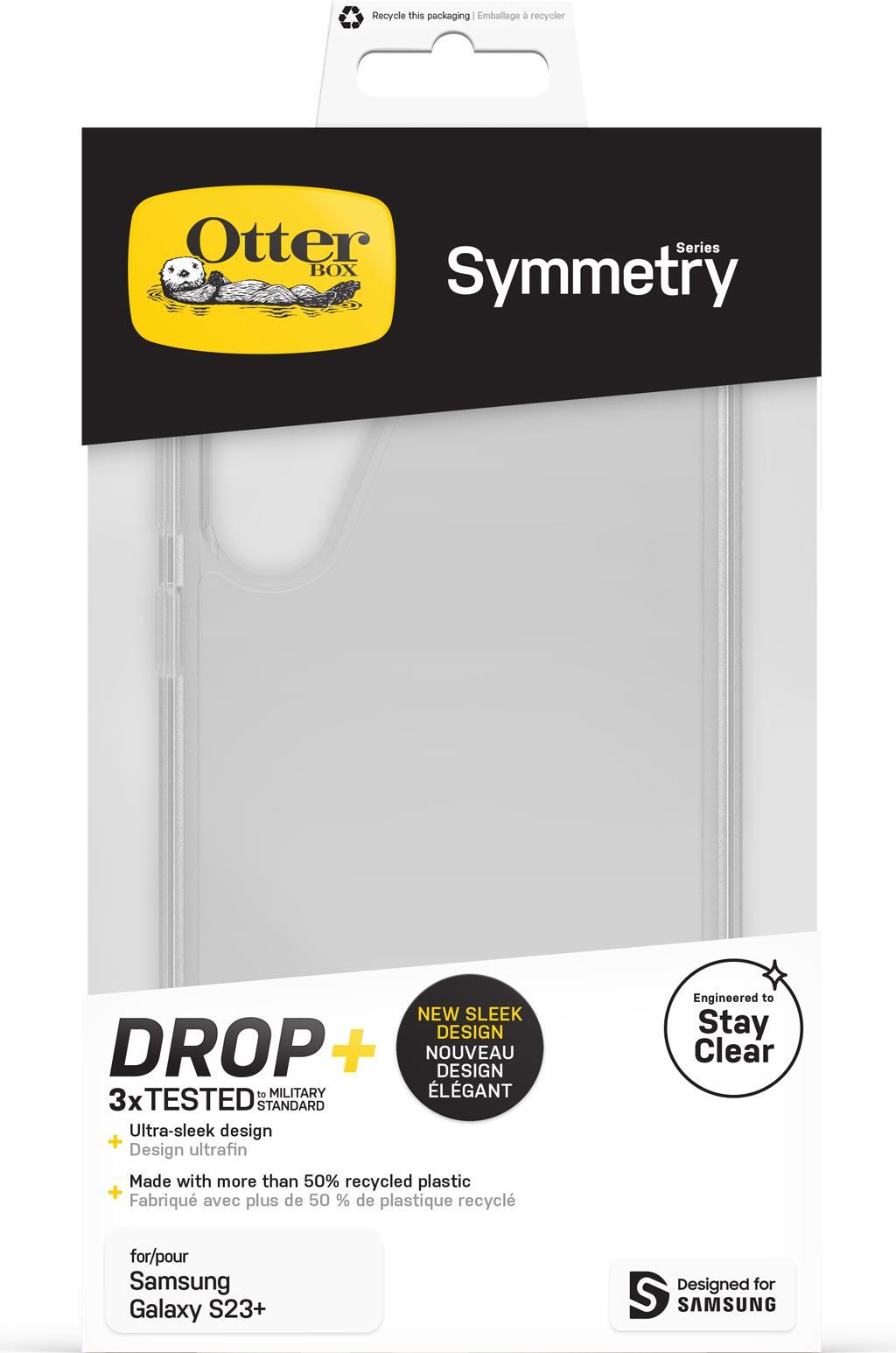 OtterBox Symmetry Hülle für Samsung Galaxy S23+ transparent (77-91194)