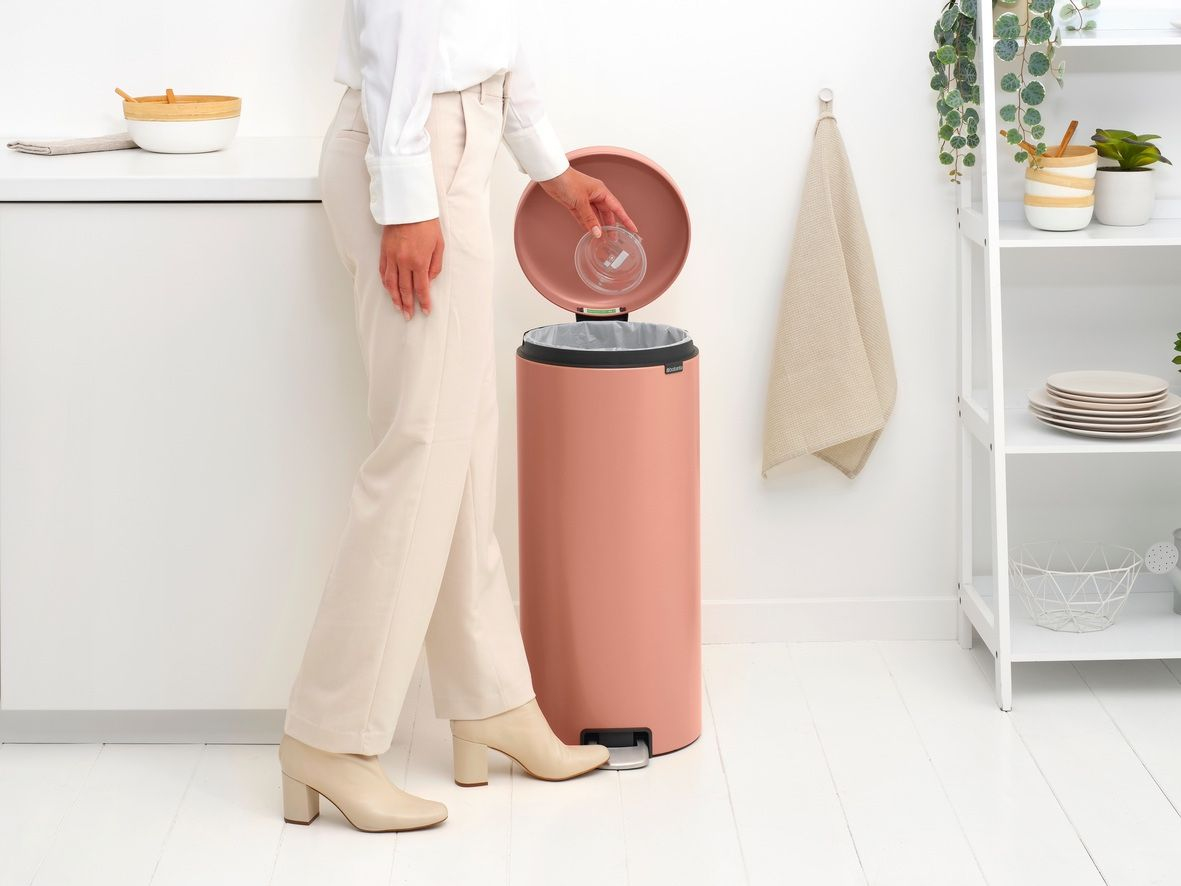 Brabantia NewIcon Treteimer 30 l Warm Copper