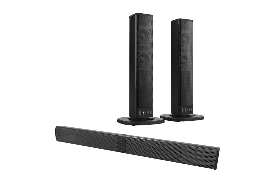 Xoro HSB 55 Soundbar 2.1 Kanäle 20 W Schwarz