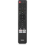 Hama Universal-Fernbedienung für Hisense TVs, IR, lernfähig, mit 4 App-Tasten (00221067)