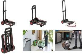 keeeper Transportkarre "mick", klappbar, schwarz Material: PP-regranulate, Maße: (B)340 x (T)245 x (H)935 mm, - 1 Stück (1019580000000)