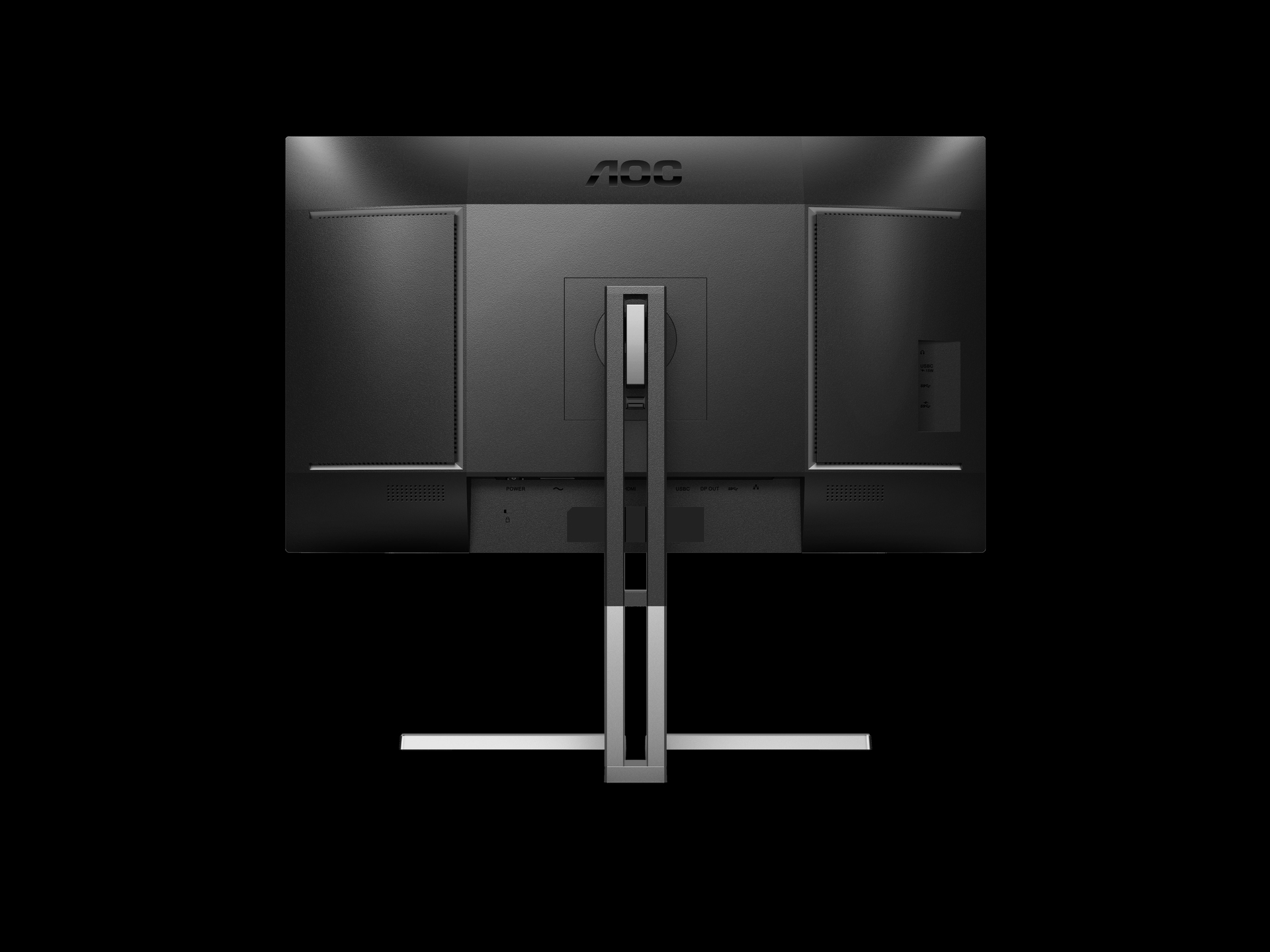 AOC Graphic Pro Series Q27U3CV Monitor 27" QHD IPS HDMI DisplayPort USB-C Schwarz