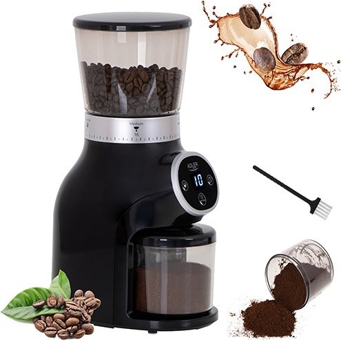 Adler AD 4450 Kaffeemühle 300 W Schwarz/silber