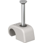 Haft-Clip 2027 10-14mm L30 lichtgrau (2228831)