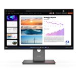 Lenovo ThinkVision P24Q-40 LED-Monitor 60,5 cm (23.8") 2560 x 1440 Pixel Quad HD LCD Schwarz (64B2GAT1EU)