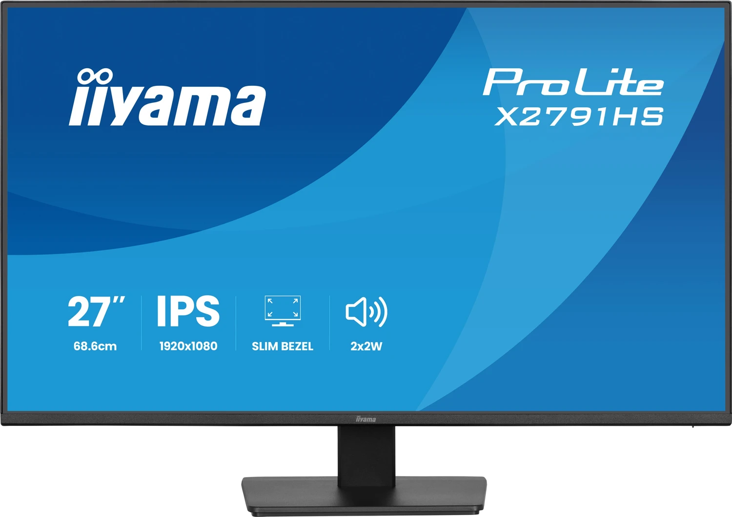Iiyama ProLite X2791HS?B1 LED-Monitor 68,6?cm (27") Full HD – HDMI/DP – Schwarz