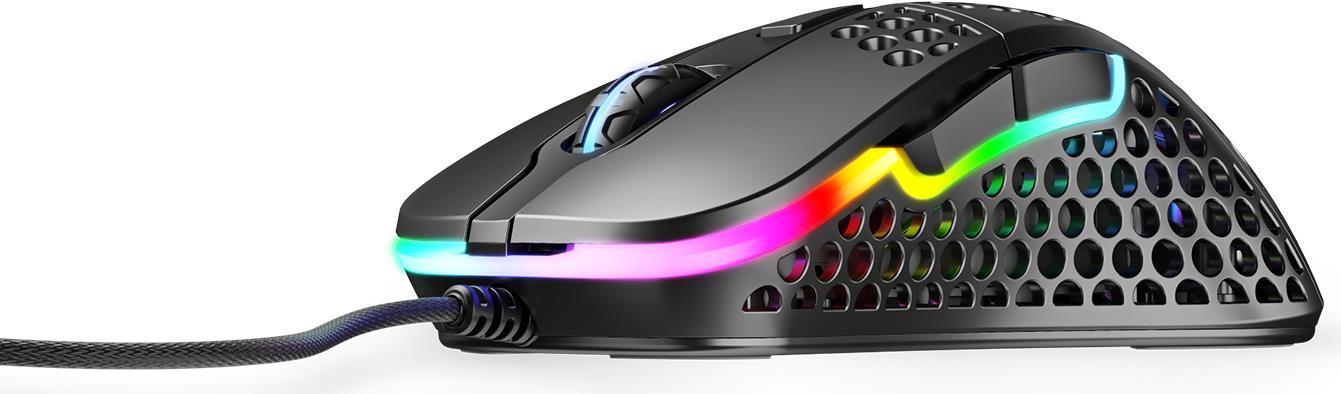 CHERRY Xtrfy M4 RGB - Mouse - Corded - Black