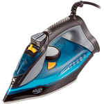 Adler Iron AD 5032 Blau/Grau, 3000 W, Dampfbügeleisen, Dauerdampf 45 g/min, Dampfstoßleistung 80 g/min, Wassertankinhalt 350 ml (AD 5032)
