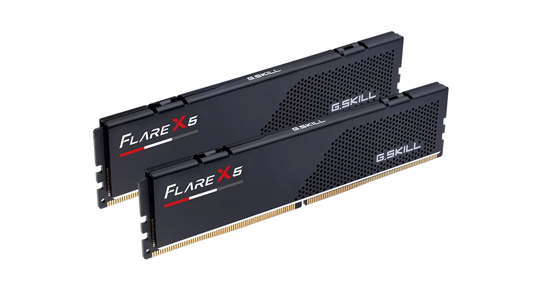 G.Skill Flare X5 DDR5 32 GB RAM 2 x 16 GB 6000 MHz CL30 Low Profile Schwarz