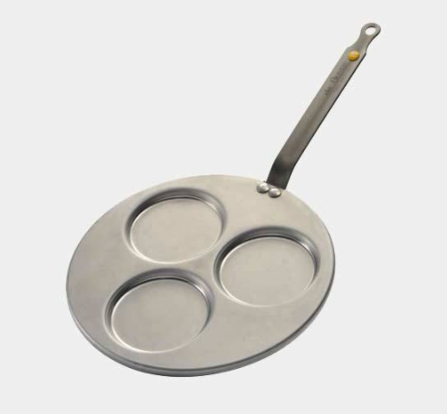 de Buyer Mineral B Element Blinis-Pfanne 27 cm Edelstahl