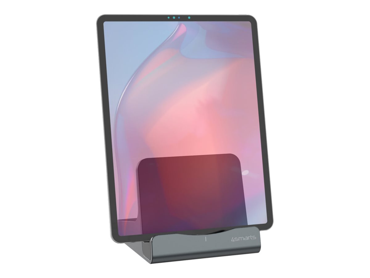 4smarts VoltDock Tablet Ladestation USB-C 60W Gun Metal