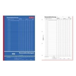 Herlitz 882415 Buchhaltungsformular & -Buch A4 100 Seiten (882415)