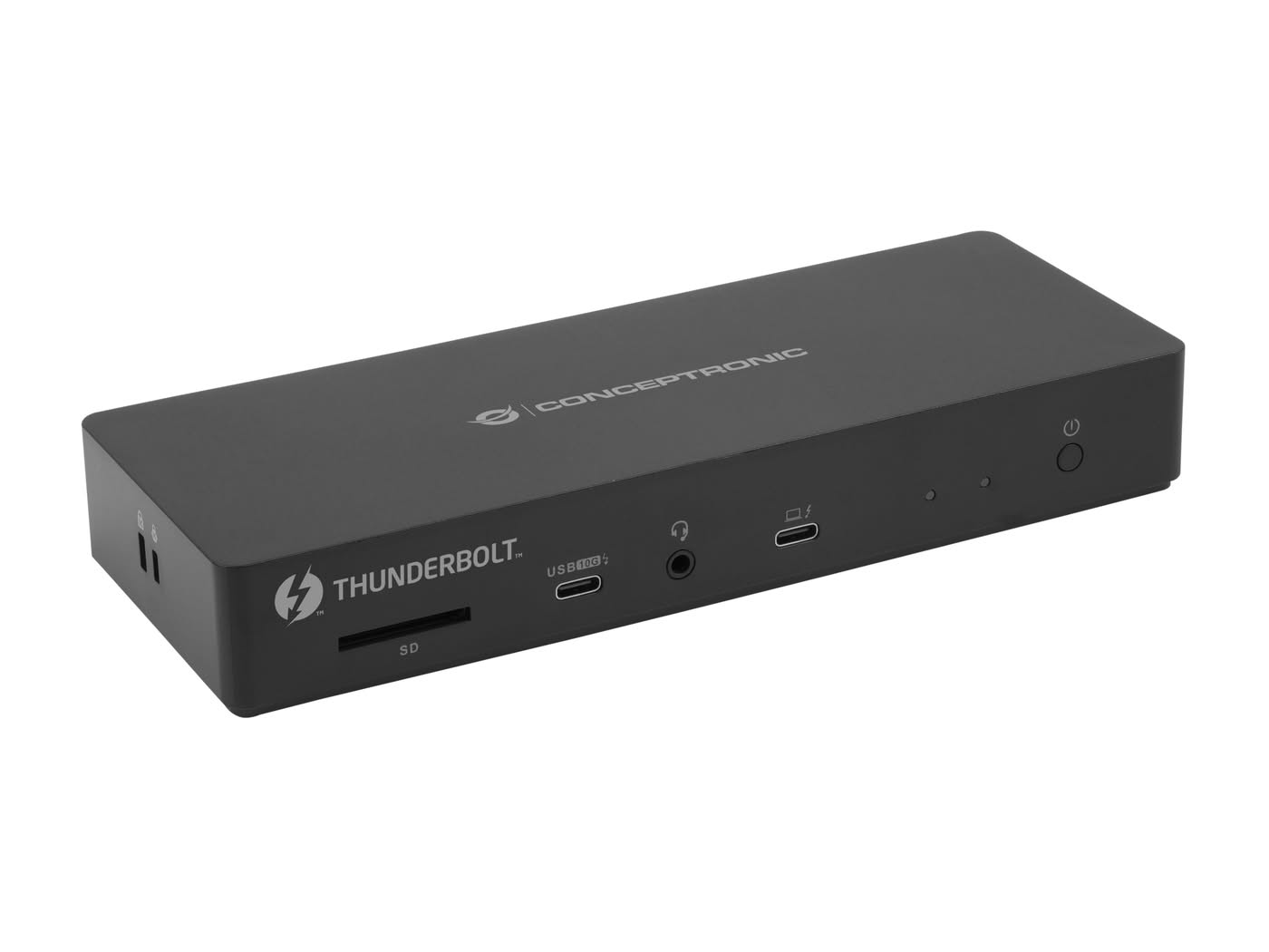 Conceptronic 13-1 Dock USB-C->HDMI 2xUSB-A USB-C GbE 96W (DONN30B)