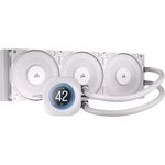 Corsair Nautilus 360 LCD Liquid CPU Cooler - White (CW-9061034-WW)