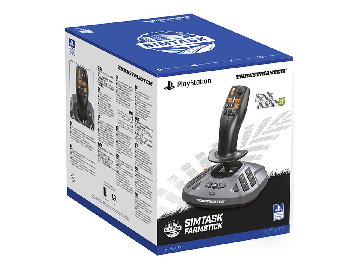 Thrustmaster SimTask Farmstick Joystick 33 Tasten Kabelgebunden Schwarz, Grau