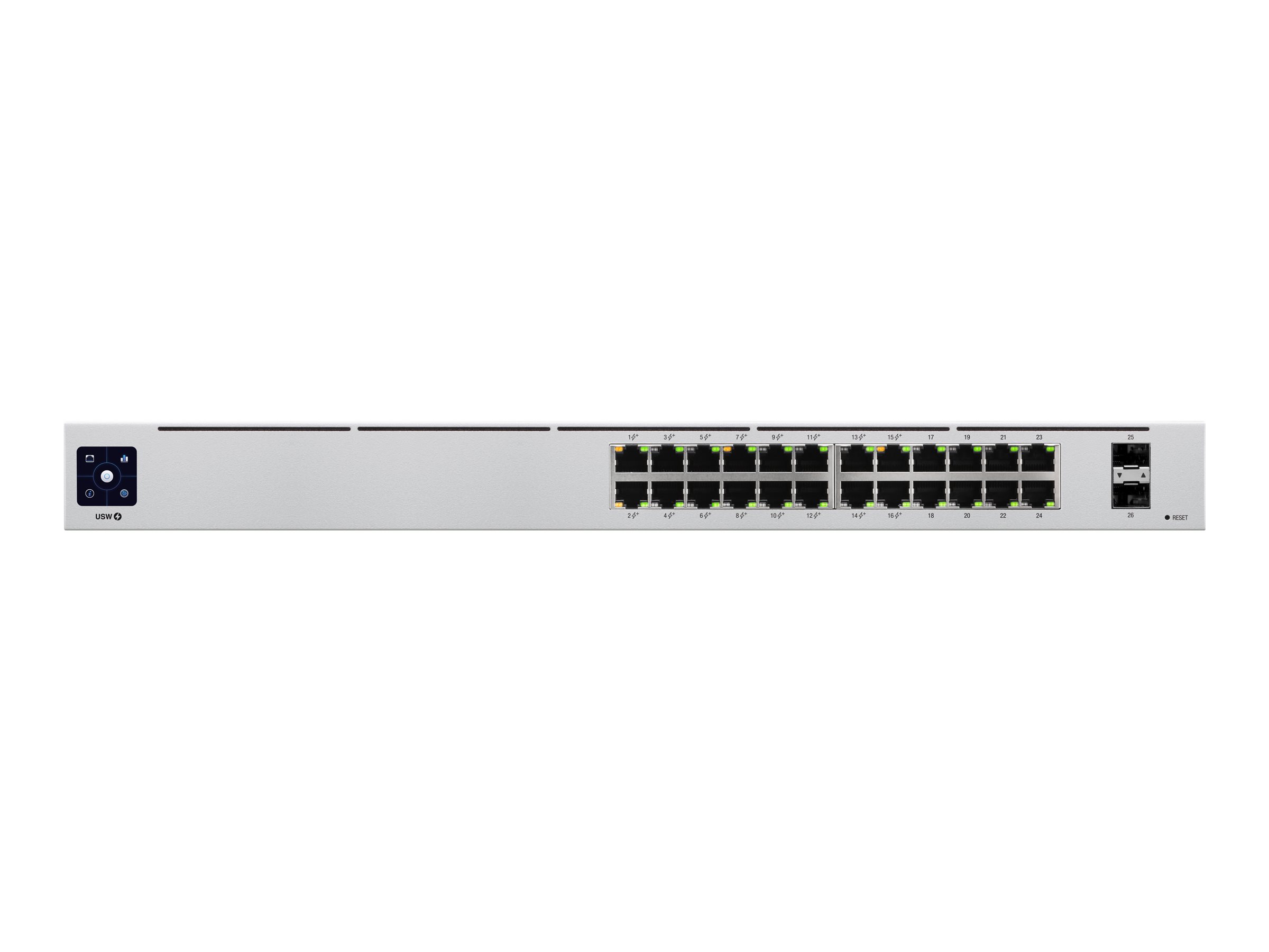 Ubiquiti UniFi Switch USW-24-POE 24-Port Managed Gigabit PoE+ Switch Weiß